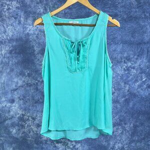 Seafoam Green Valleygirl Tank Sz 12